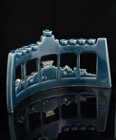 Old City menorah