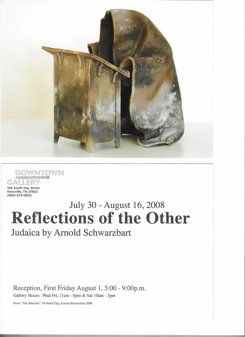 The Shtender, Invitation to "Reflections of the Other," 2008