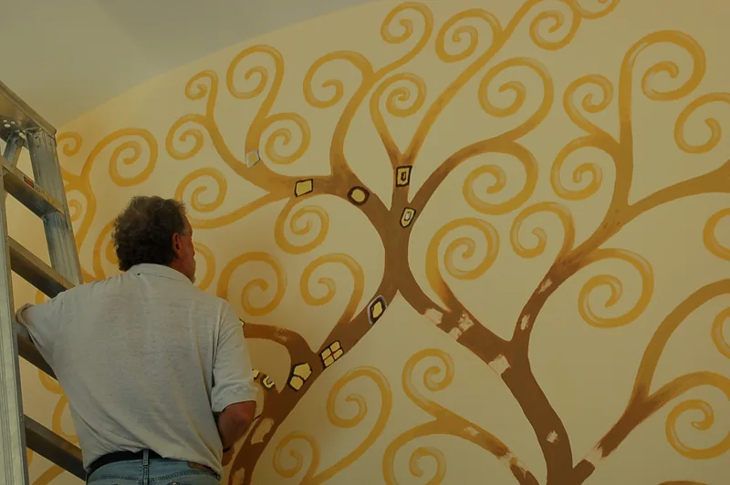 Jewish Congregation of Oak Ridge in progress: Working along the branches