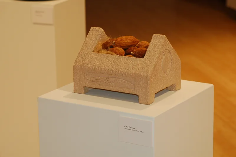 Etrog Ossuary, At the UT Downtown Gallery, 2008