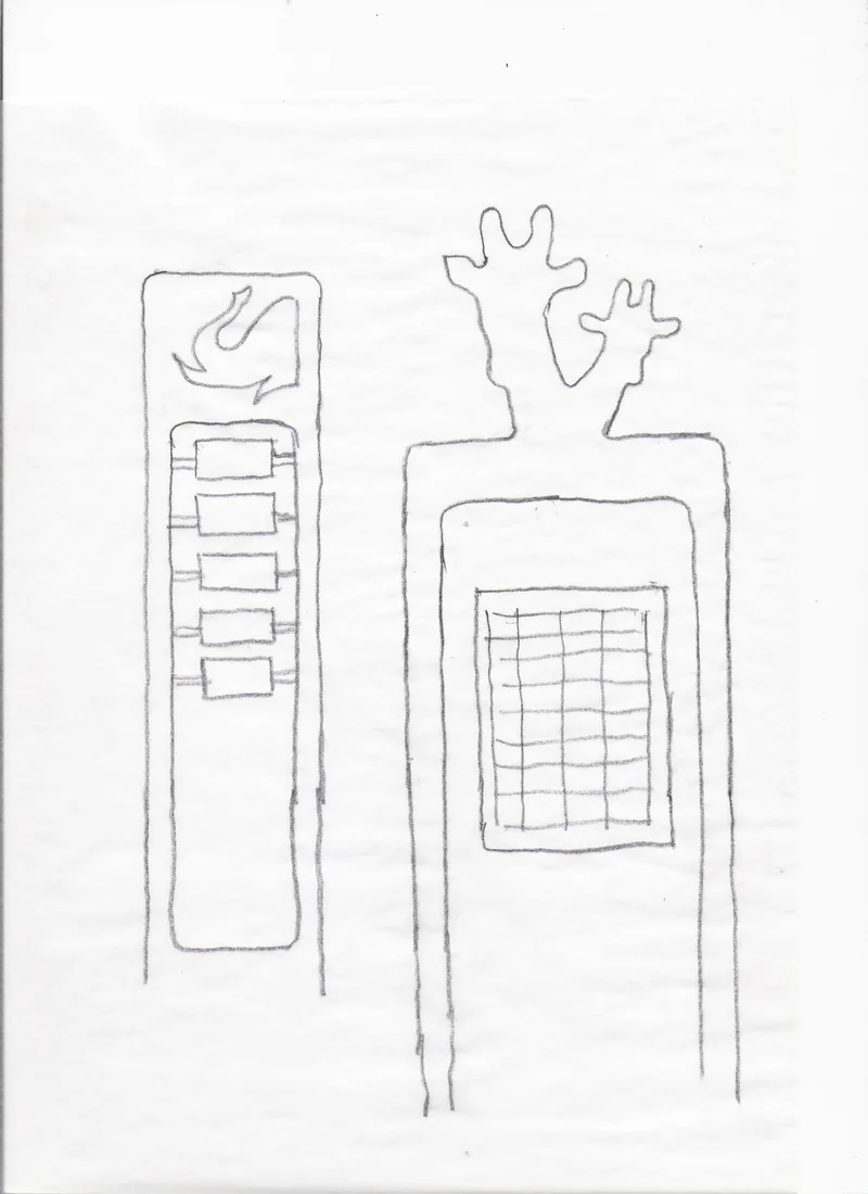 Jewish Congregation of Oak Ridge in progress: Concept drawing, April 2008