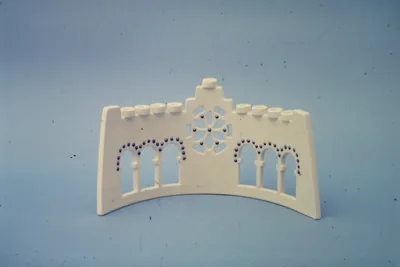 Rosette menorah