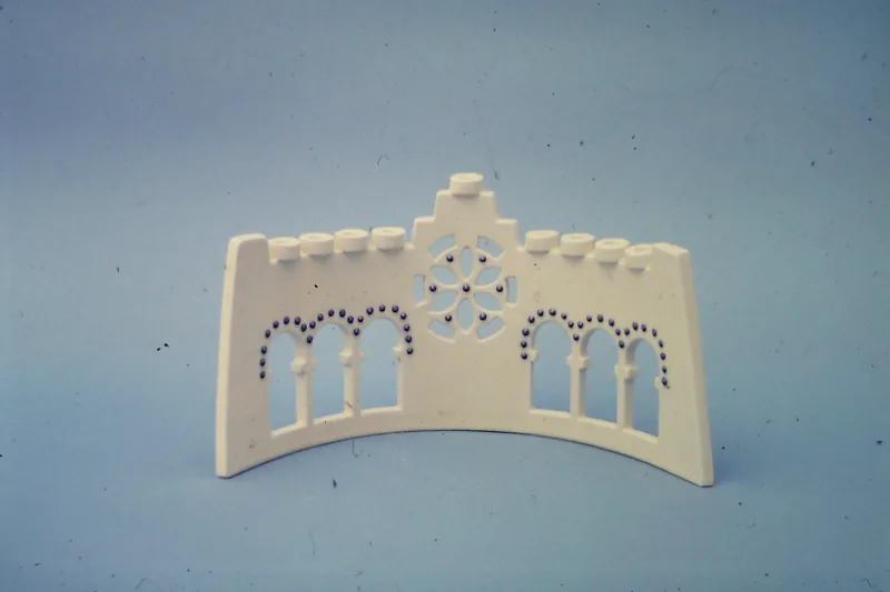 Rosette menorah