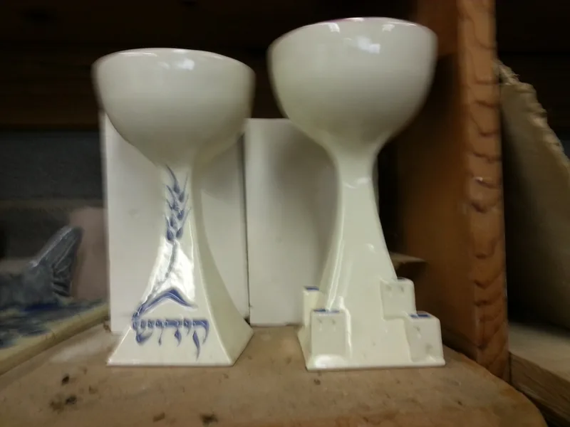 Kiddush cups, In the studio, 2015